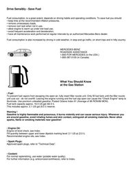 1999 Mercedes-Benz C Class Manuel d'utilisation